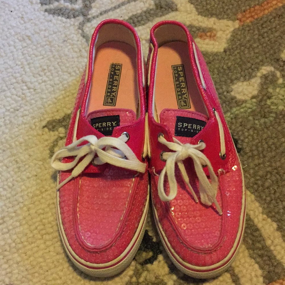 Sperry sequined shoes 6.5